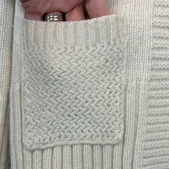 Eddie Bauer Women's Ivory Cardigan Sweater - Picture 5 of 14
